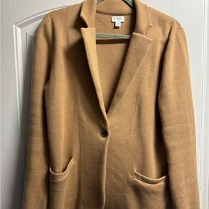 J.crew Swearer Blazer Size M gently worn. Heather acorn color.